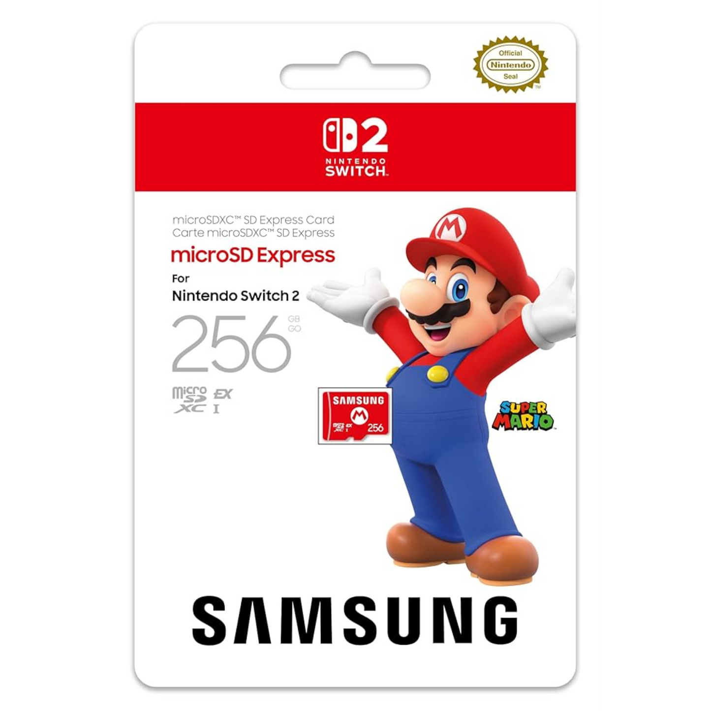 Samsung microSD Express Card for Nintendo Switch 2