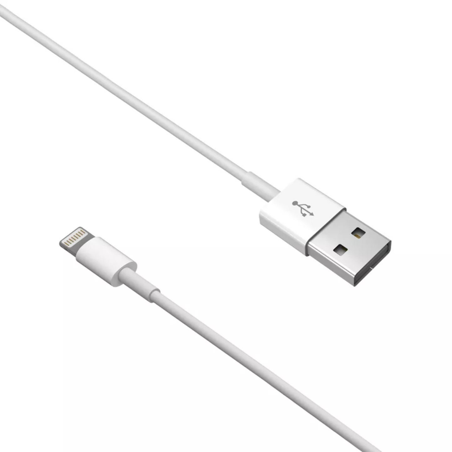 Devia - 2m (2.1A) USB to Non-MFi Lightning Cable - White