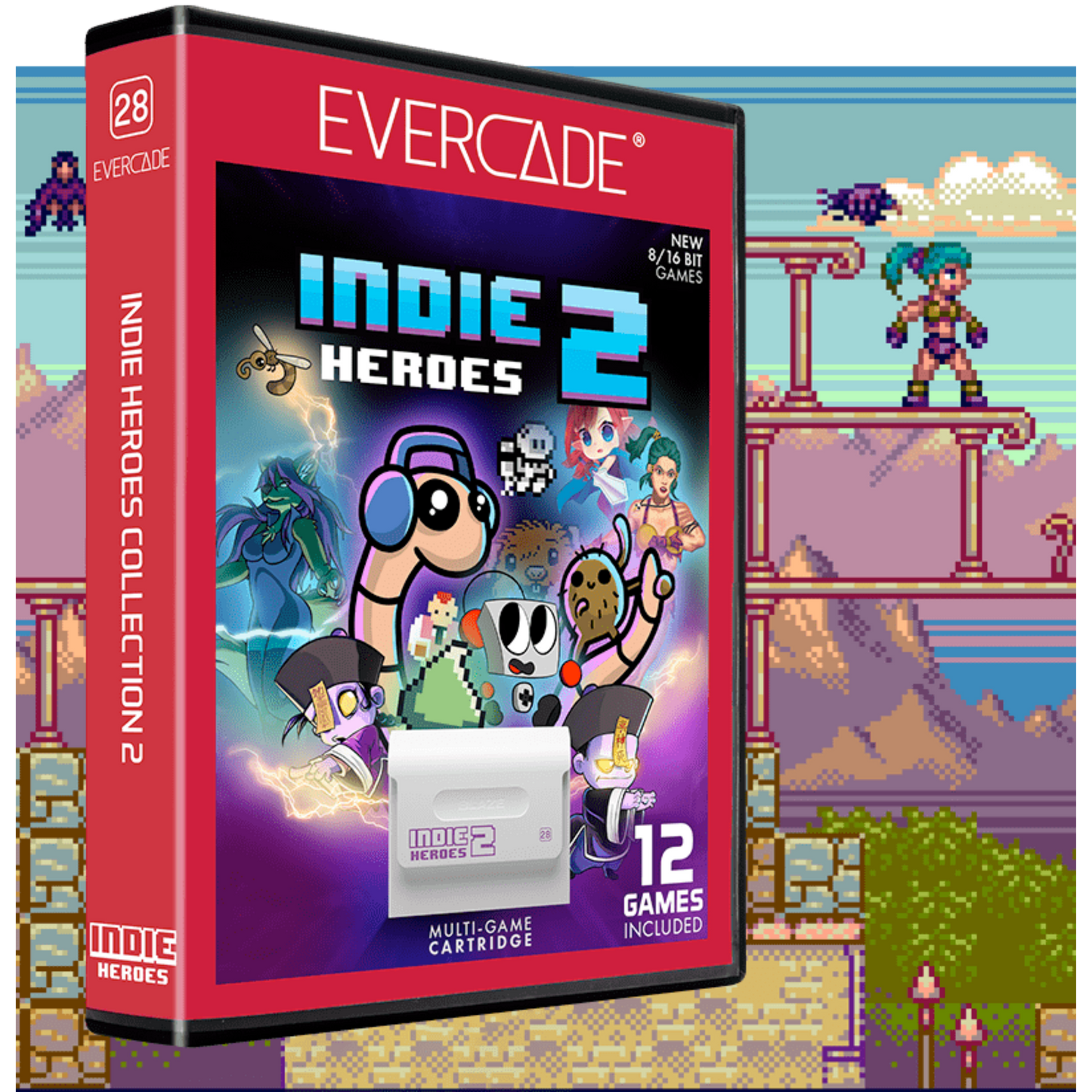 Evercade Indie Heroes Collection 2 Cartridge