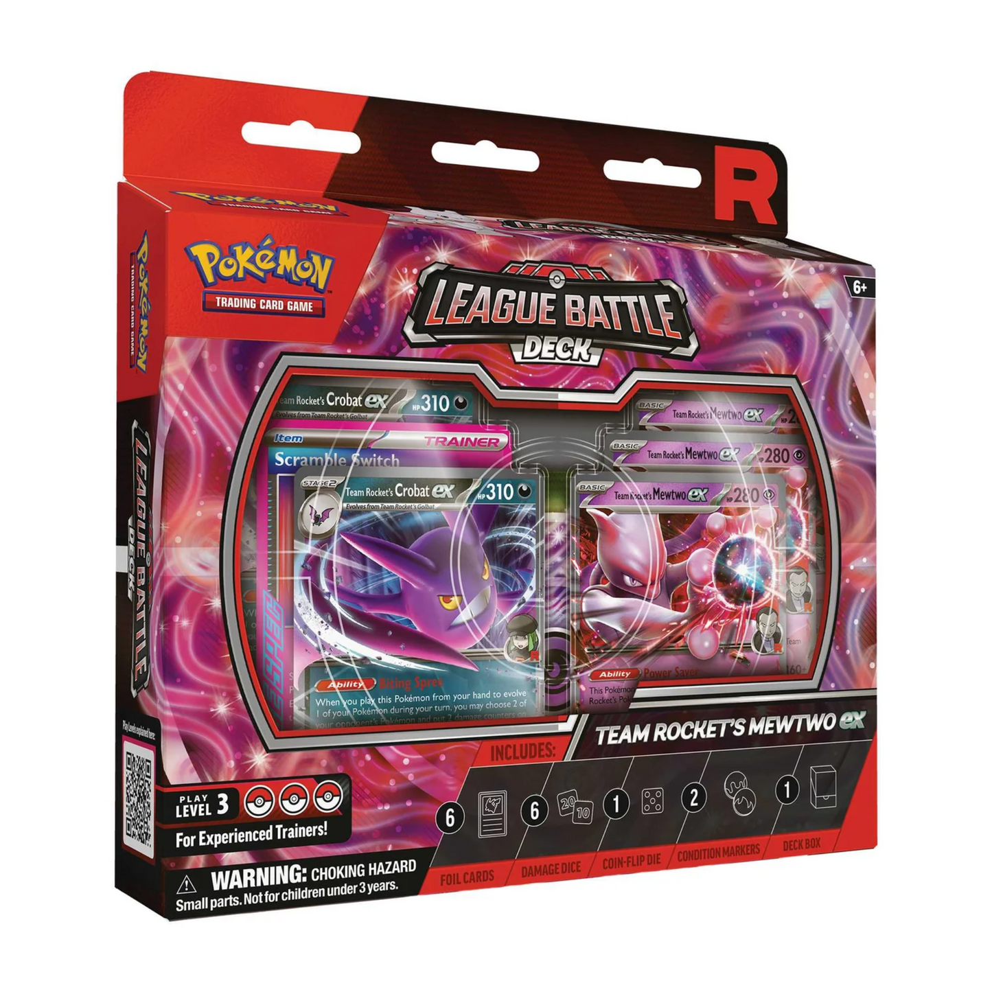 Pokemon TCG: Team Rocket's Mewtwo ex League Battle Decks