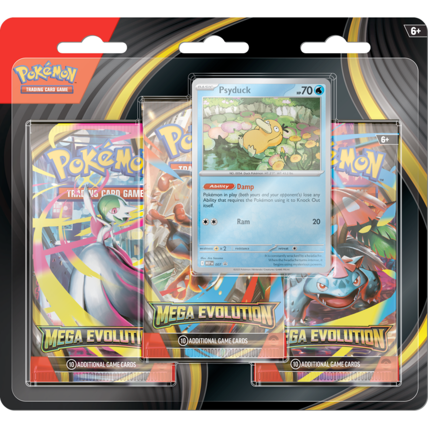 Pokémon TCG: Mega Evolution - 3-pack