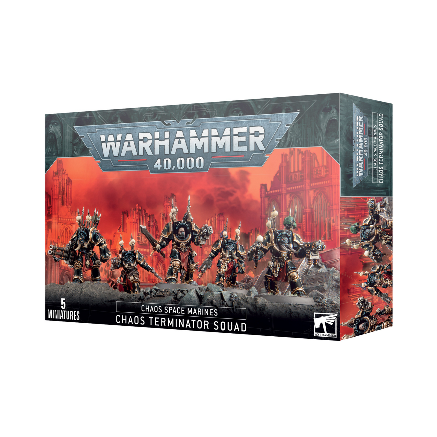 Chaos Space Marines – Chaos Terminator Squad