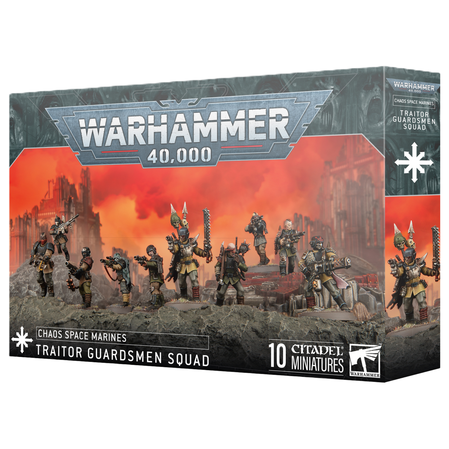 Chaos Space Marines: Traitor Guardsmen Squad