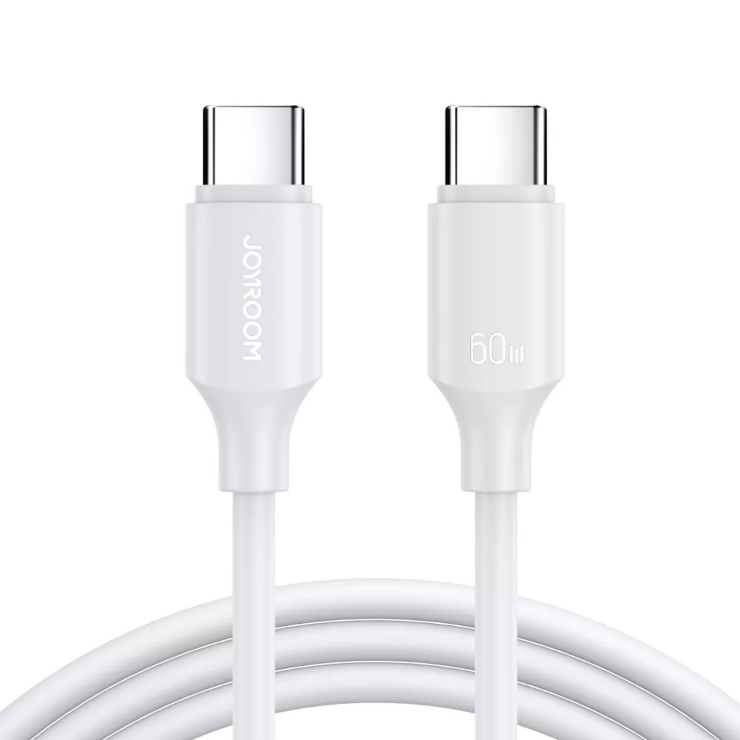 Joyroom - 25cm (60W) USB-C to USB-C Cable - White