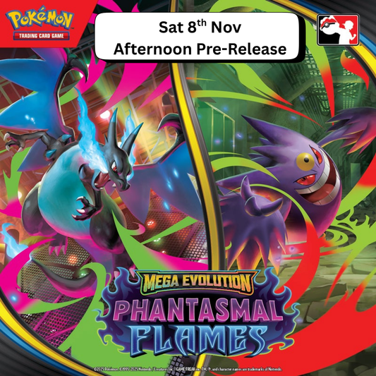 Pokemon TCG: Phantasmal Flames Pre-Release (Sat PM)