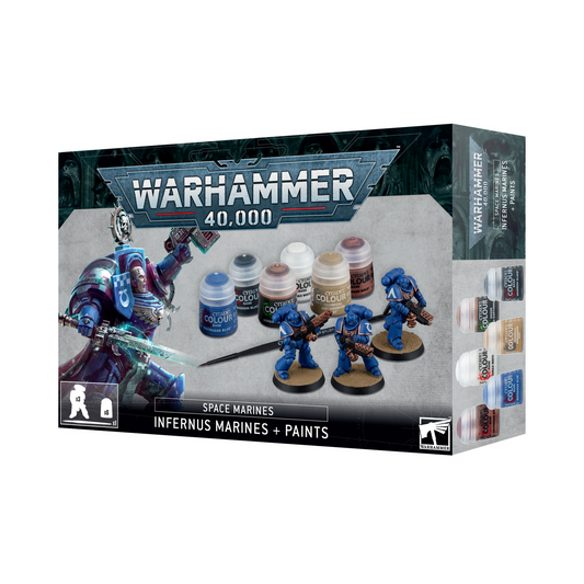 Space Marines – Infernus Marines + Paints Set