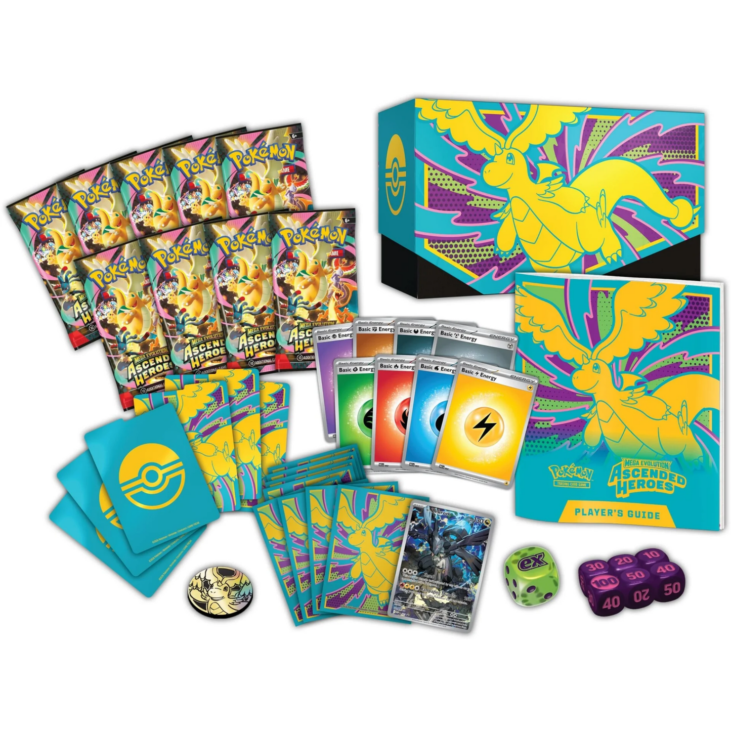 Pokémon TCG: Mega Evolution Ascended Heroes - Elite Trainer Box