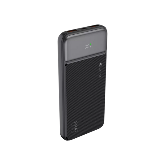 Devia - 10,000mAh 22.5W PD & QC3.0 Digital Display Powerbank - Black