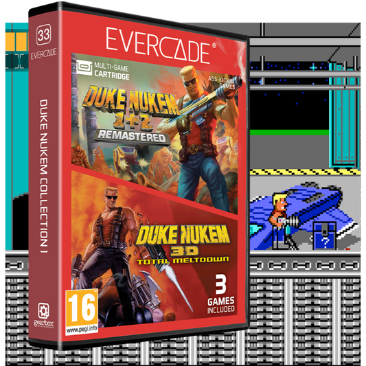 Evercade Duke Nukem Collection 1 Cartridge