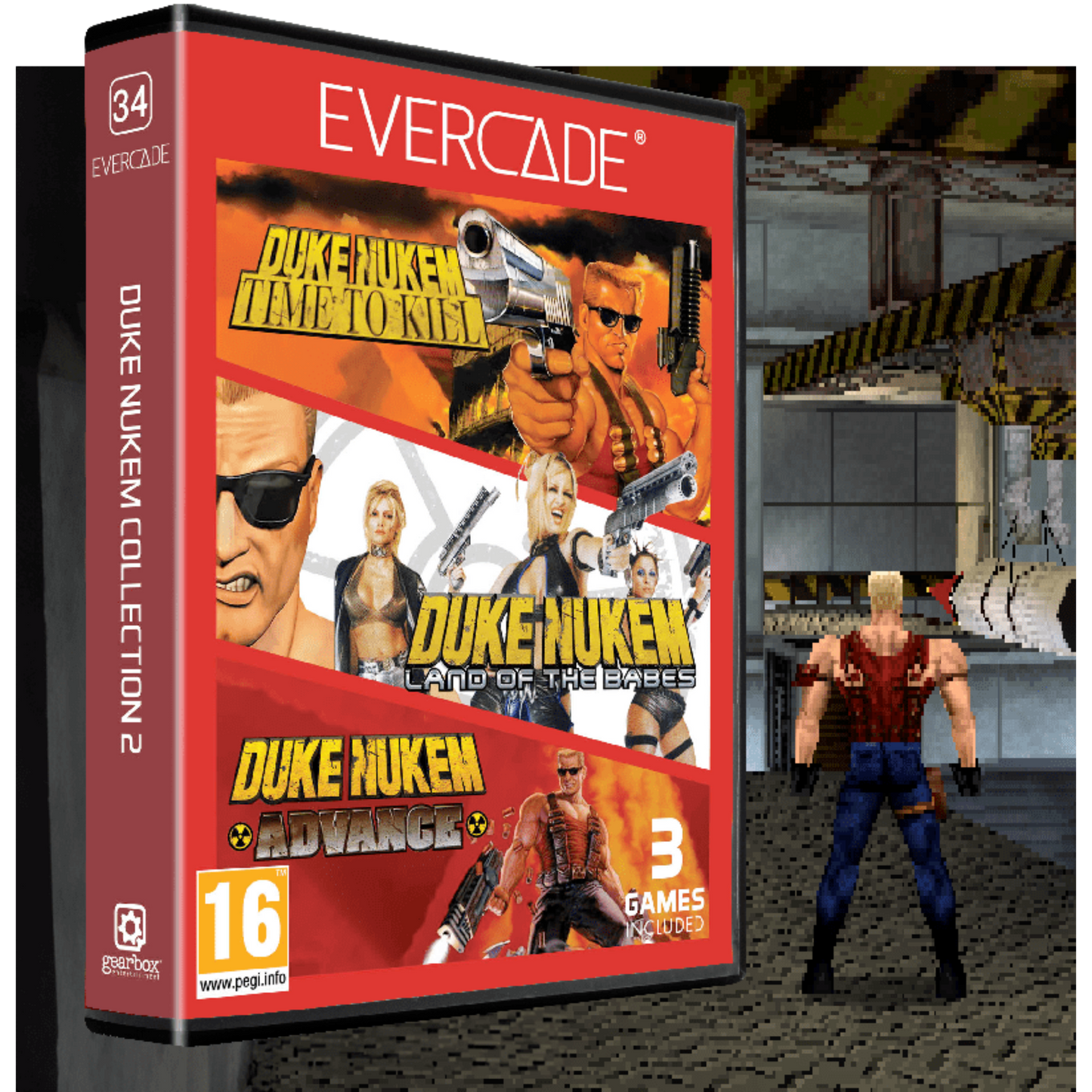 Evercade Duke Nukem Collection 2 Cartridge