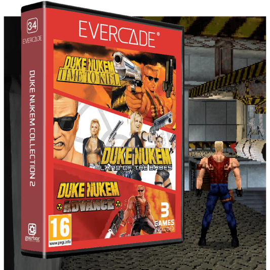 Evercade Duke Nukem Collection 2 Cartridge