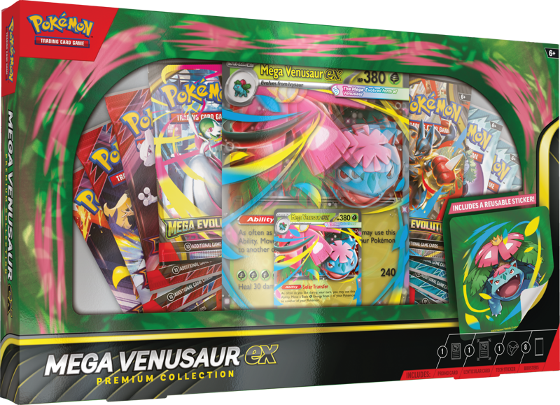 Pokémon TCG: Mega Venusaur ex Premium Collection