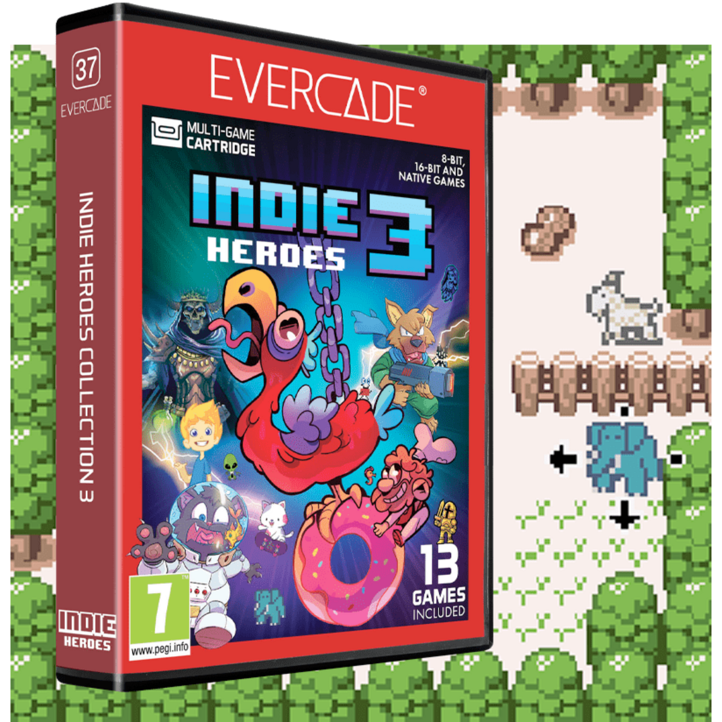 Evercade Indie Heroes Collection 3 Cartridge