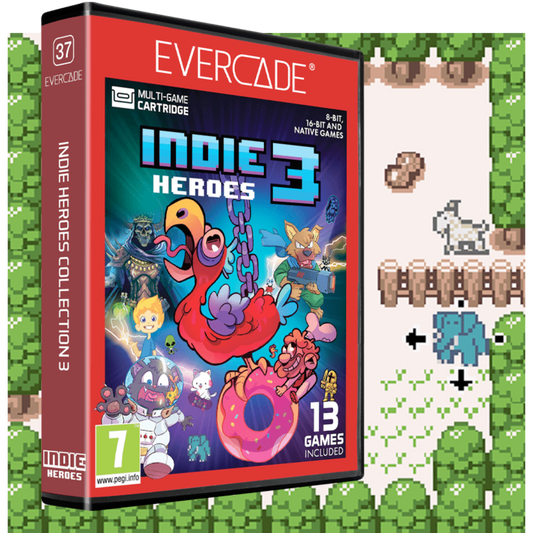 Evercade Indie Heroes Collection 3 Cartridge