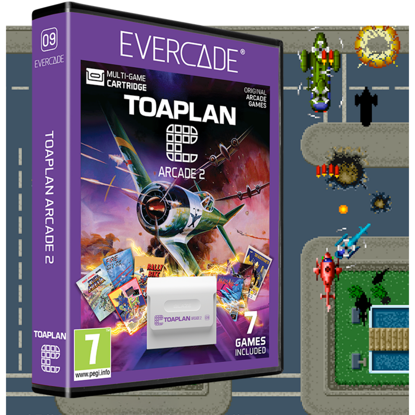 Evercade Toaplan Arcade 2 Cartridge