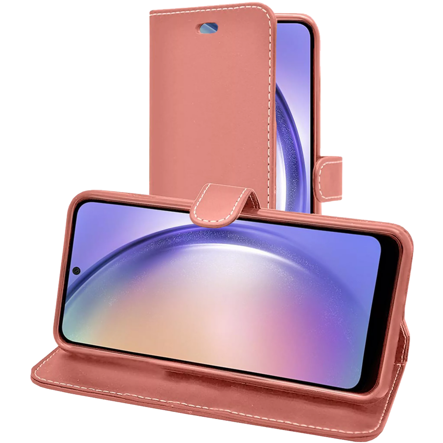 Wallet for Galaxy A54 5G - Rose Gold