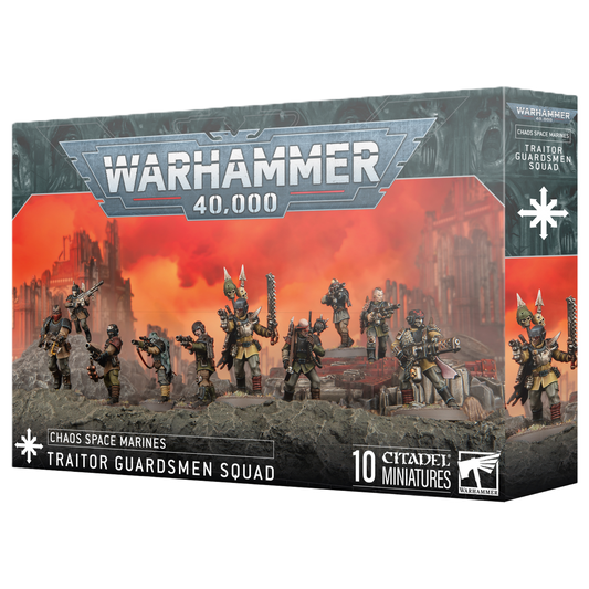 Chaos Space Marines: Traitor Guardsmen Squad