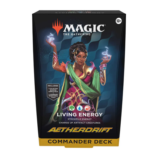 Aetherdrift Commander Deck - Living Energy